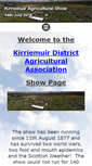 Mobile Screenshot of kirriemuir-show.co.uk